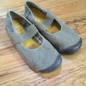 Keen Mary Jane Canvas Shoes
